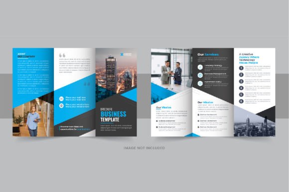 Download Business Trifold Brochure Design Layout - Premium Bundle